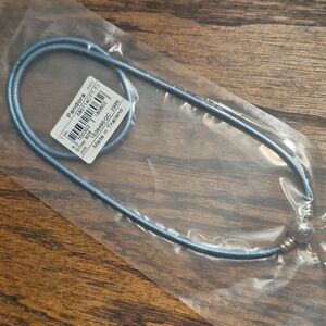 Pandora Rare Teal Triple Wrap Leather Bracelet, Authentic